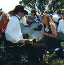 Dan and Judy at L&D's  wedding