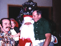 Jack, Jason, Santa and Dad