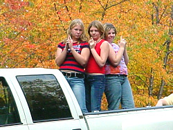 Jaimi, Jessie and friend 2003